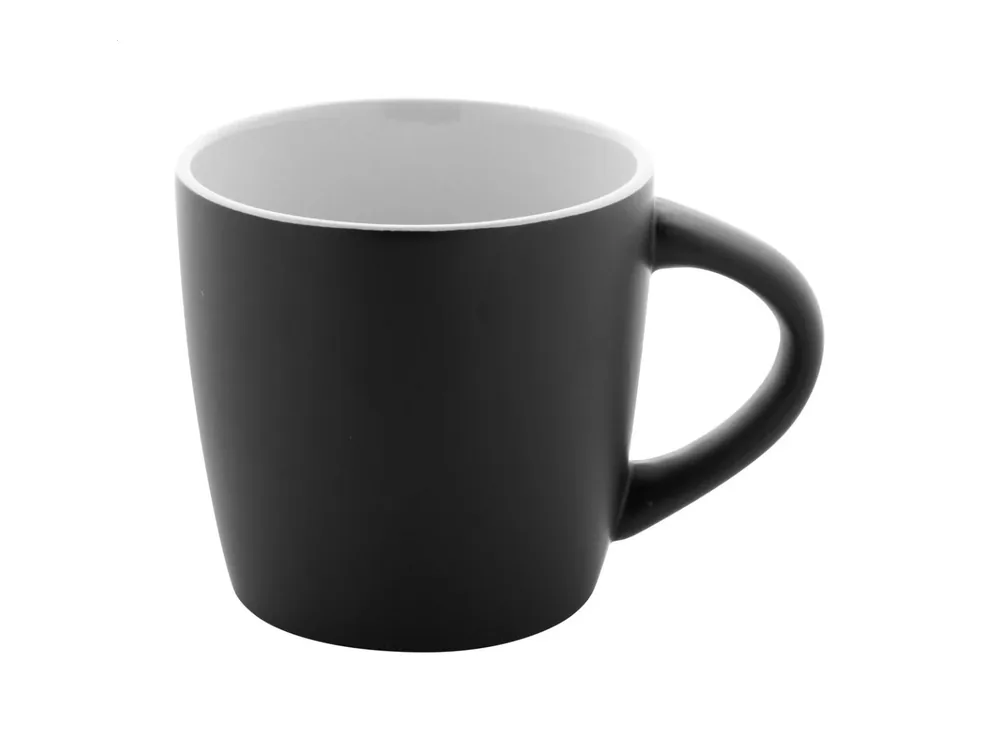 Keramický hrnek Matara Nera s plochou pro firemní logo